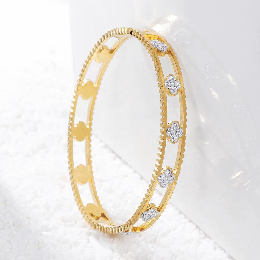 Strong Flower Bangle