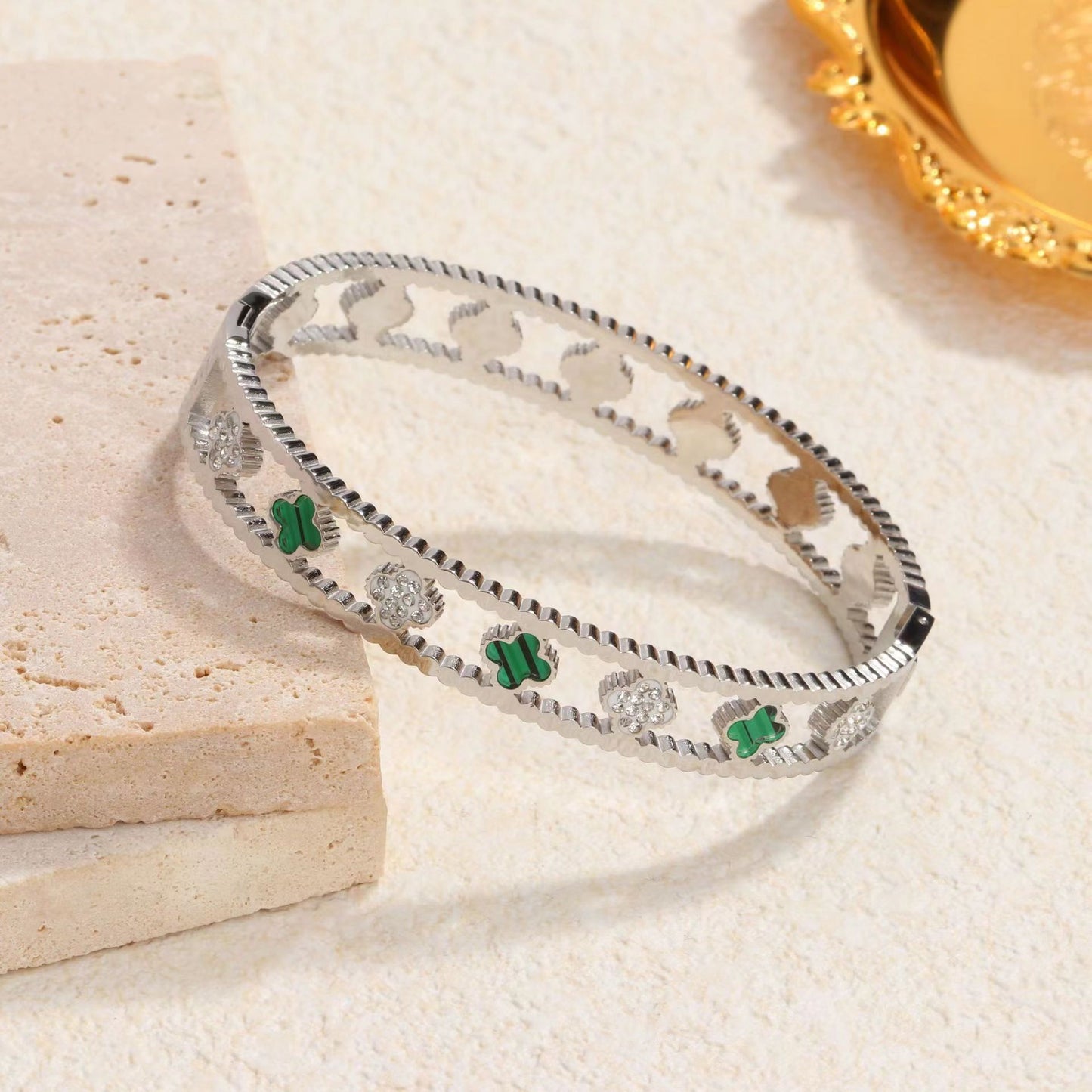 Strong Flower Bangle