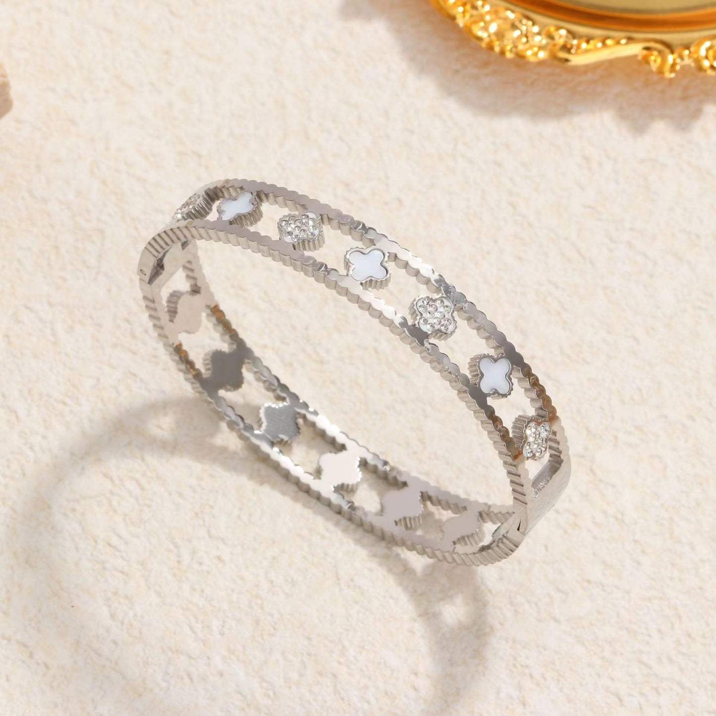 Strong Flower Bangle