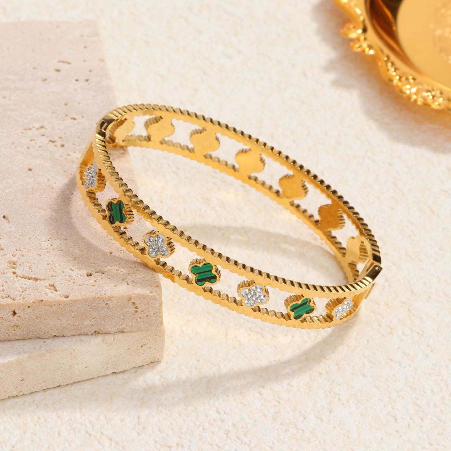 Strong Flower Bangle