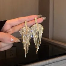 SHINE LEAF EARRINGS