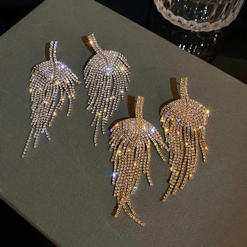 SHINE LEAF EARRINGS