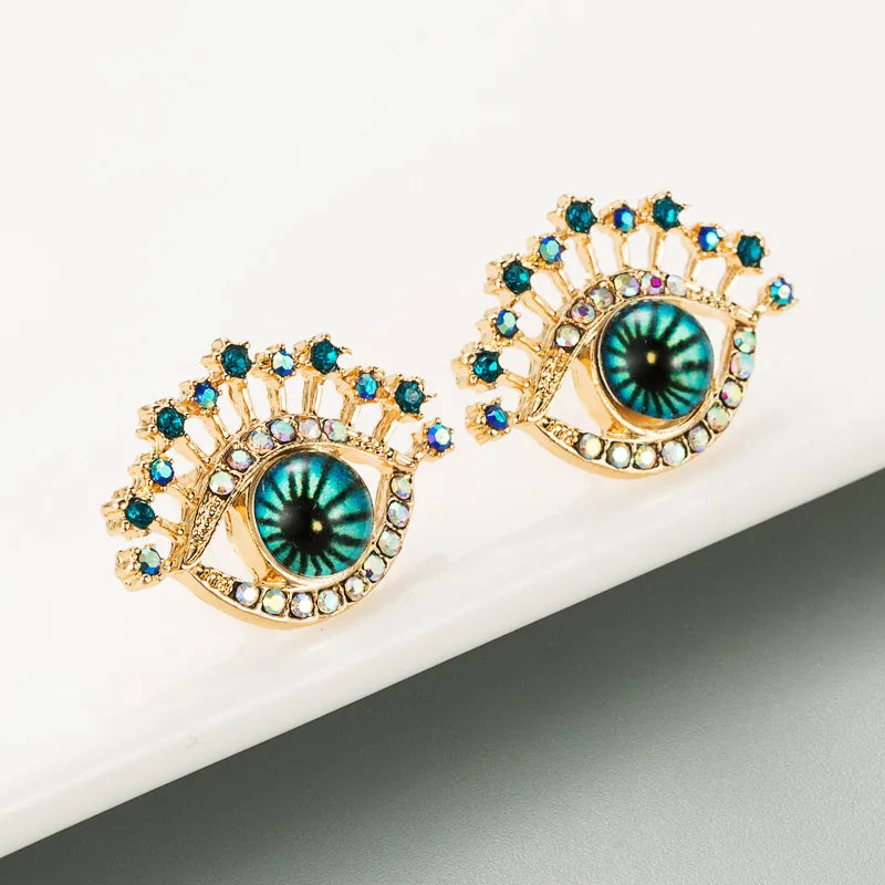 W-BLUE EYES EARRINGS