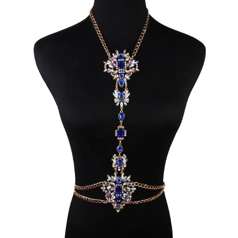 Rhinestone Body Chain