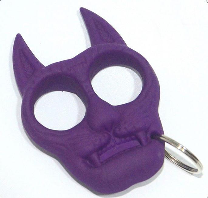 HARD PLASTIC KNUCKLE KEYCHAIN