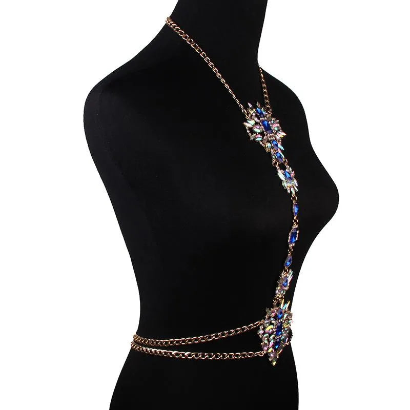 Rhinestone Body Chain