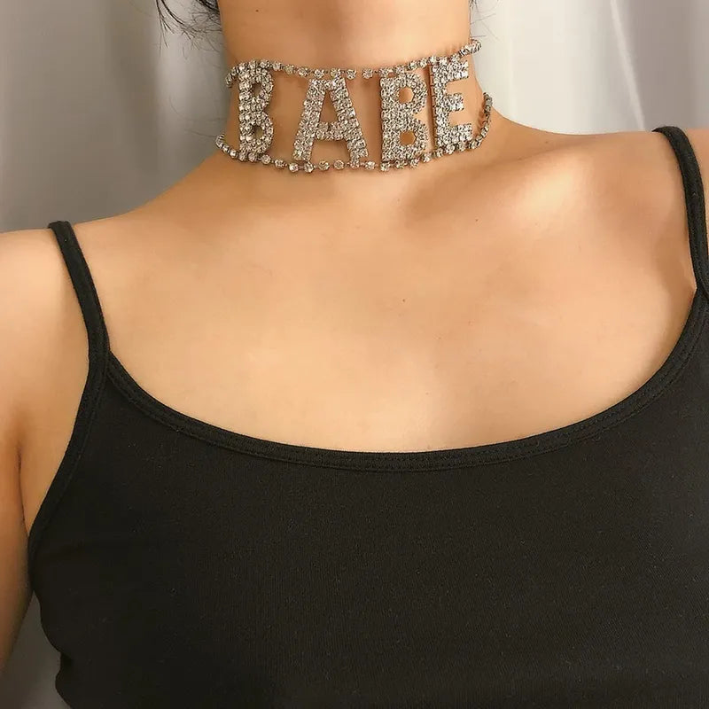 Babe Choker Necklace