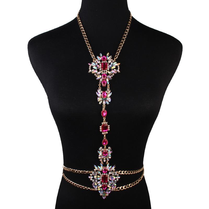 Rhinestone Body Chain