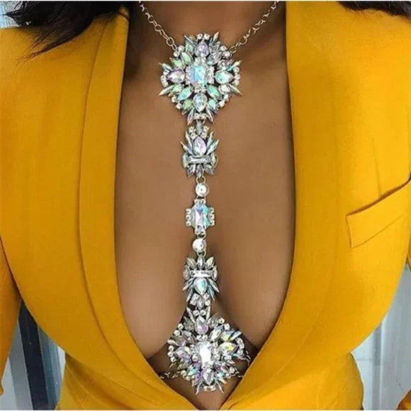 Rhinestone Body Chain